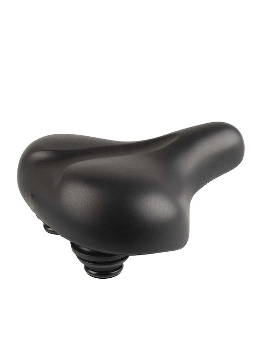 M-Wave Vacu Black Bicycle Saddle City