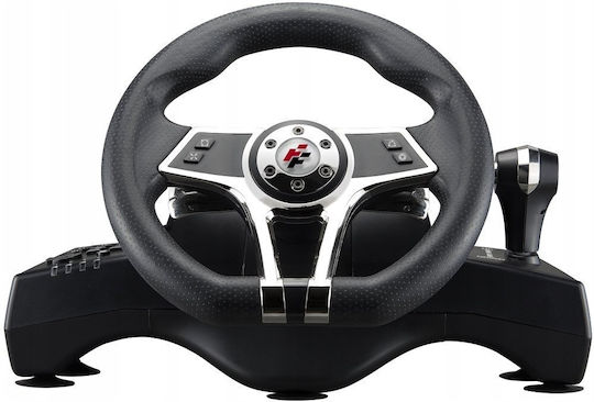 FlashFire Hurricane Steering Wheel with Shifter and Pedals for PC / PS3 / PS4 / Switch with 270° Rotation