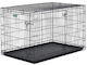 Crate Dog Wire Crate with 2 Doors 61x43.5x50cm