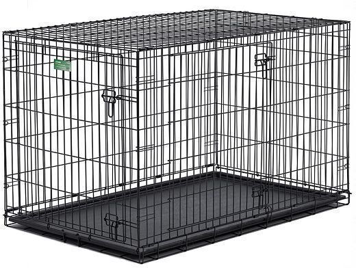 Crate Dog Wire Crate with 2 Doors 61x43.5x50cm