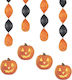 Unique Hängendes Ornament für Party Halloween in Orange Farbe 4 Stück