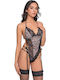 Milena by Paris Sexy Bodysuit Schwarz