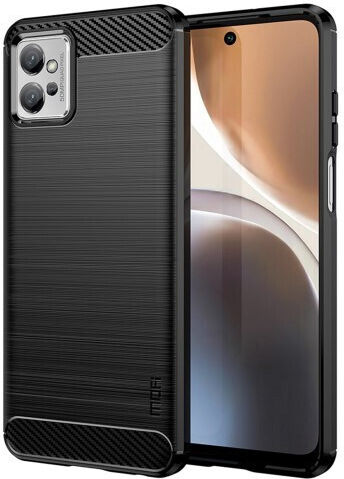 Mofi Задна корица Силикон Черен (Moto G32)