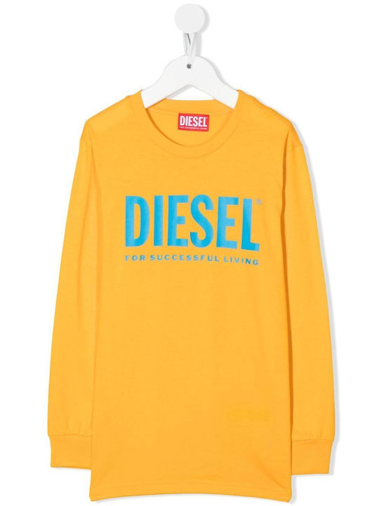 Diesel Kids Blouse Long Sleeve Yellow