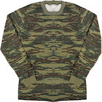 Join Beds Sweatshirt Militär 100% Baumwolle in Grün Farbe