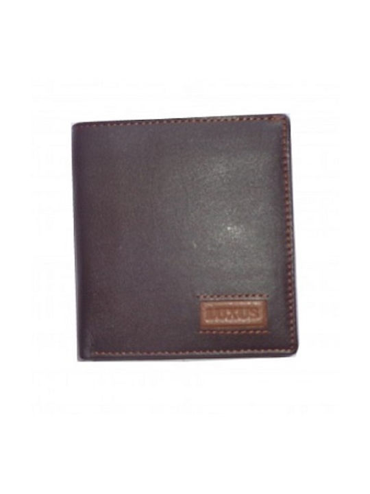 Luxus Men's Leather Wallet Brown