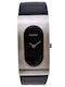 Gucci Women's Watch with Black Leather Strap