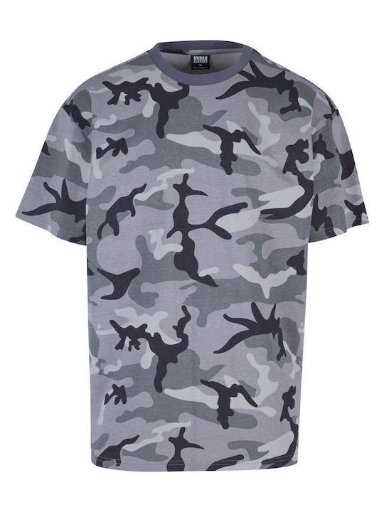 Urban Classics Heavy T-shirt Bărbătesc cu Mânecă Scurtă Dark Camo