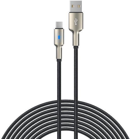 Devia Cablu USB 2.0 USB-C Masculin - USB-C Negru 1.5m 363733