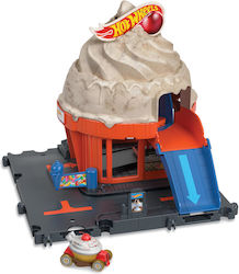 Hot Wheels Hw City Ice Cream Shop Track for 4++ Years