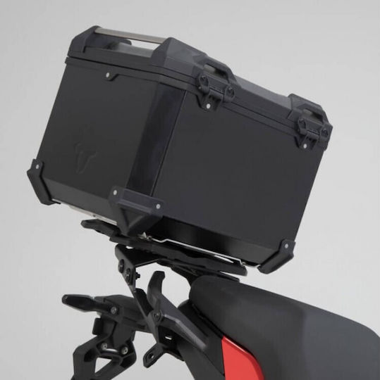 SW-Motech Trax Adv Μπαγκαζιέρα Μοτοσυκλέτας Αλουμινίου 38lt Μαύρη