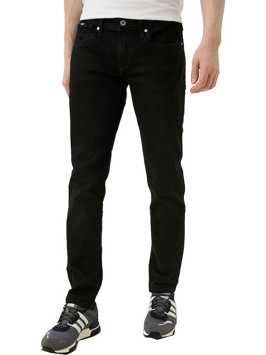 Pepe Jeans Hatch 32 Men's Jeans Pants in Slim Fit Black