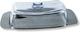 Farfurie de unt Inox Argintiu 1pcs