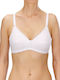 Naturana Cotton Maternity & Nursing Bra with Clips ΛΕΥΚΟ