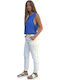 Cloe Damen Stoffhose Weiß