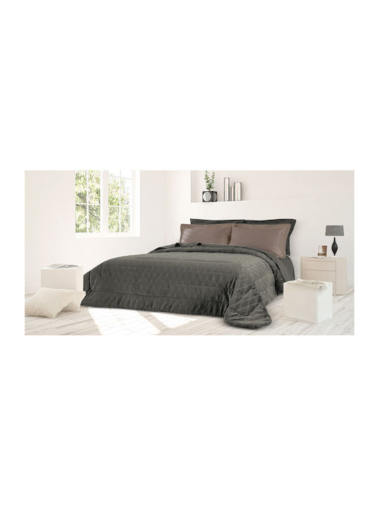 Lampiris Interiors Duvet Cover Queen 220x240cm Graphite