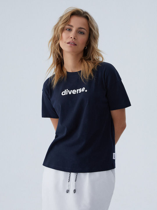 Diverse System Women's T-shirt Navy Blue