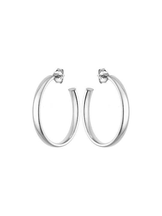 Vogue Earrings Hoops made of Silver