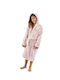 Saint Clair Kids Hooded Bathrobe Pinto Pinky
