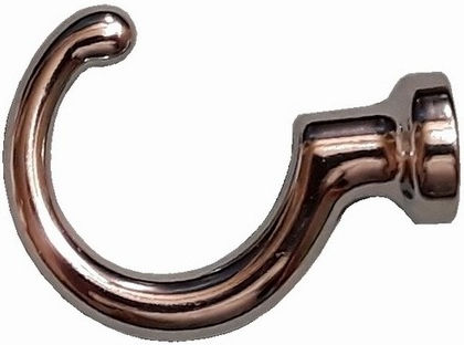 Holdback Haken Silber 1Stück
