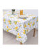 Dimeco Rotunde Lemon Gelb 220x220cm