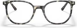 Ray Ban Elliot Women's Acetate Frame Brown Tort...