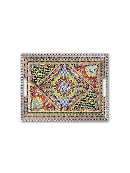 Ξύλινος Δίσκος Σερβιρίσματος 49x36cm