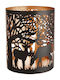 Butlers The translated Liquid template in German language: Weihnachtskerzen & Kerzenständer Kerzenleuchter Schwarz 10cm.