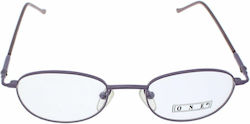 One Jewellery Transparent Kids Metal Prescription Eyeglass Frame