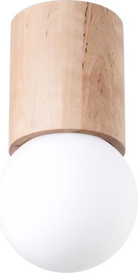 Sollux Deckenleuchte 32cm Beige mit Fassung G9