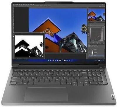 Lenovo ThinkBook 16p G4 IRH 16" IPS 165Hz (i9-13900H/32GB/1TB SSD/GeForce RTX 4060/W11 Pro) Furtună gri (Tastatură GR)