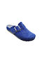 Fild Anatomic Anatomical Leather Women's Slippers in Light Blue color