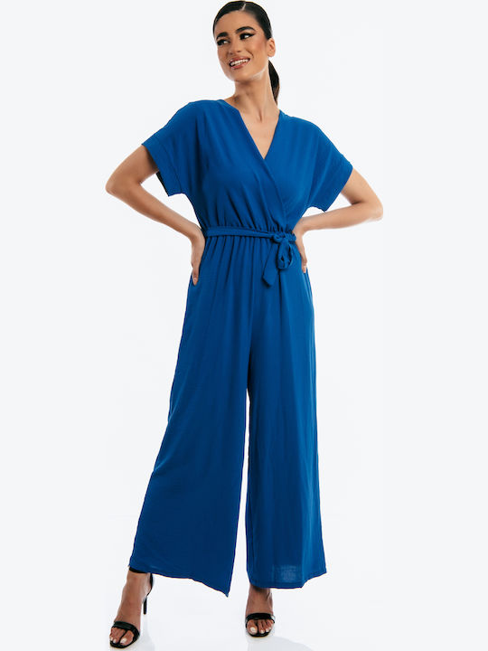 Boutique Γυναικεία Ολόσωμη Φόρμα Μπλε