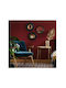 The Home Deco Factory Wandspiegel mit Schwarz Kunststoff Rahmen Durchmesser 25.5cm 3Stück