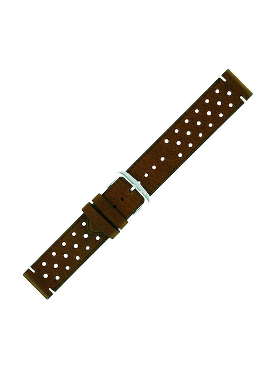 Morellato Leather Strap Brown 18mm