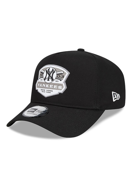 New Era New York Yankees Mlb Patch Snapback Trucker Cap Black
