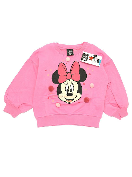 Disney Kinder Sweatshirt ΡΟΖ