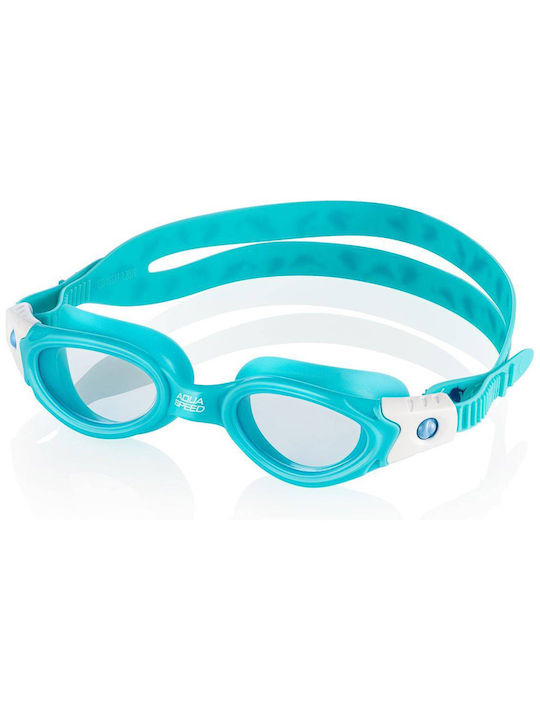 Aquaspeed Jr Swimming Goggles Kids Turquoise