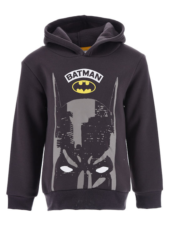 Superheroes Kids Sweatshirt Gray