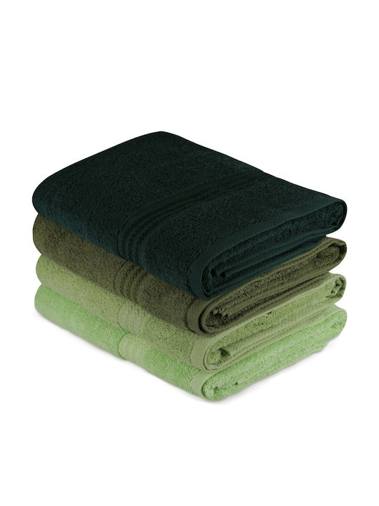 Mijolnir 4pc Bath Towel Set Green