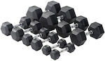 Viking Rubber Hexagon Dumbbell 1 x 2kg