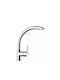 Macart Arwa Surf Kitchen Faucet Counter with Pull-Out Spray Silver