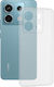 Techsuit Clear Umschlag Rückseite Silikon Transparent (Redmi Note 13 Pro 5G / Poco X6) KF2315721
