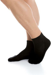Gocomma Men's Solid Color Socks Black 3Pack