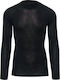 Thermowave Merino Warm Ανδρική Ισοθερμική Μακρυμάνικη Μπλούζα Μαύρη
