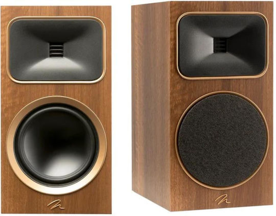 Martin Logan Motion Foundation B2 Ζεύγος Ηχείων Hi-Fi Βιβλιοθήκης 100W 2 Δρόμων Π19.7xΒ29.2xΥ38.1εκ. Καρυδιά