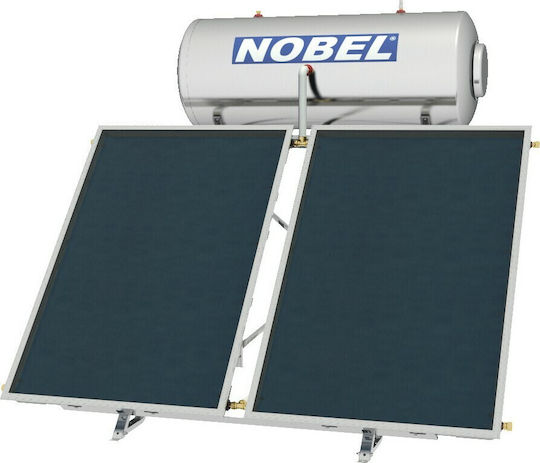 Nobel Classic Ηλιακός Θερμοσίφωνας 200lt Inox Τριπλής Ενέργειας Αντλίας Θερμότητας 3τ.μ. Επιλεκτικός