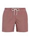 Herren Badebekleidung Shorts Burgundisch