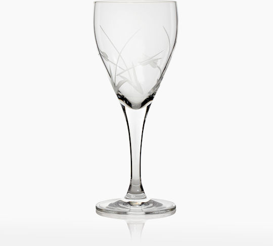 Rona 6629 Lalea Set de pahare pentru Vin Alb și Roșu din Cristal Cu picior 360ml 6buc