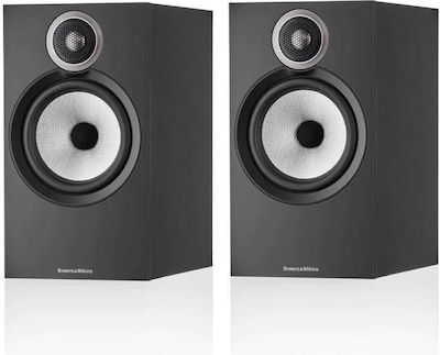 Bowers & Wilkins 606 S3 Paar Hi-Fi Lautsprecher Buch selbst 120W 2 Anzahl von Fahrern B18.9xT32.8xH34.4cm. Schwarz